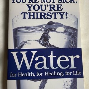 Books. Water for Health, for Healing, for Life Book